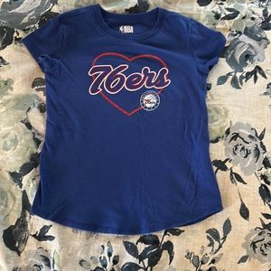 NBA Philadelphia 76ers Toddler T-shirt- Sz 3T